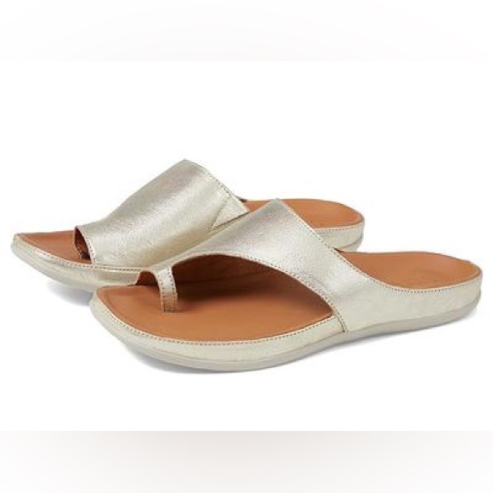 Strive Capri Gold Metallic Sandal